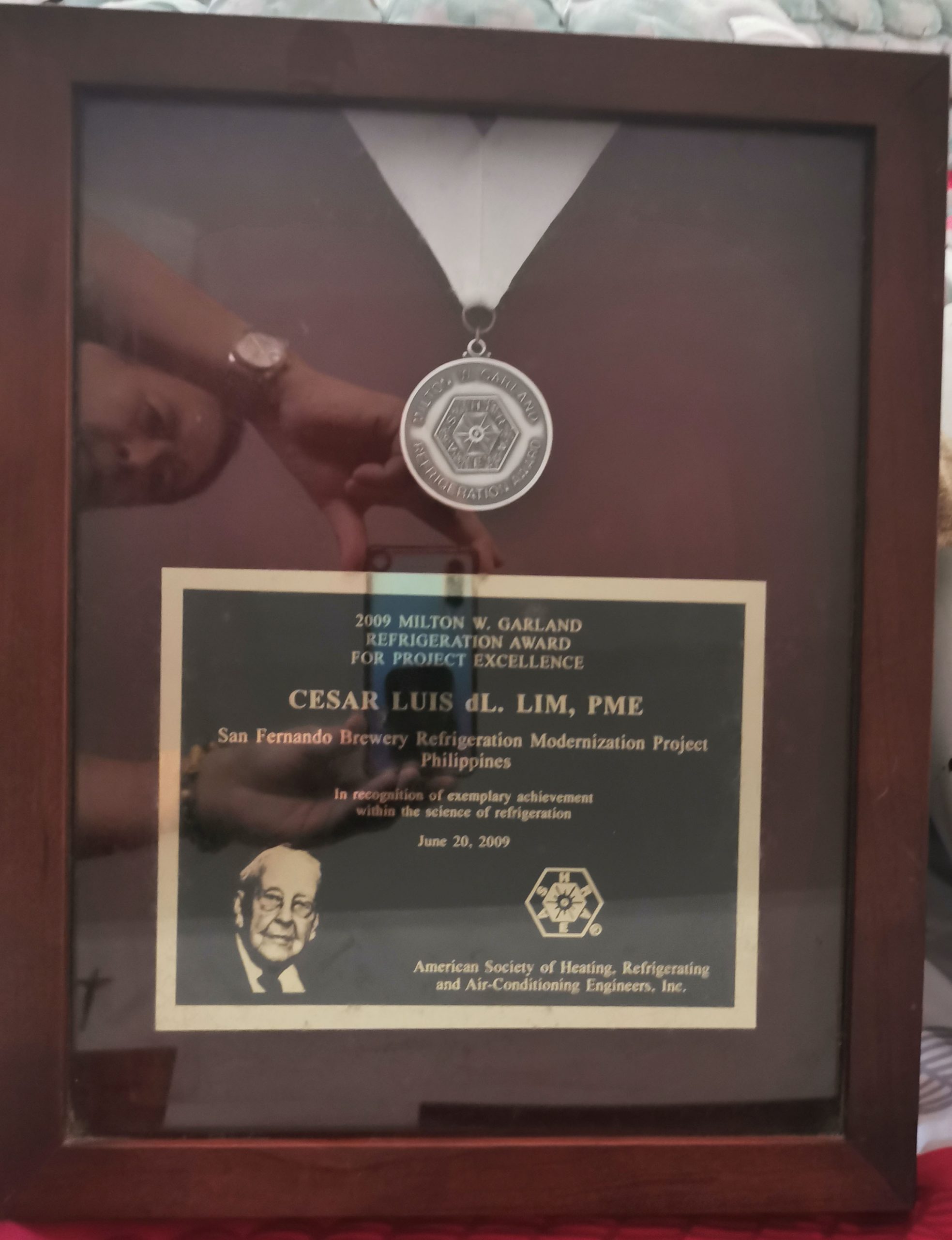 Plaque Award